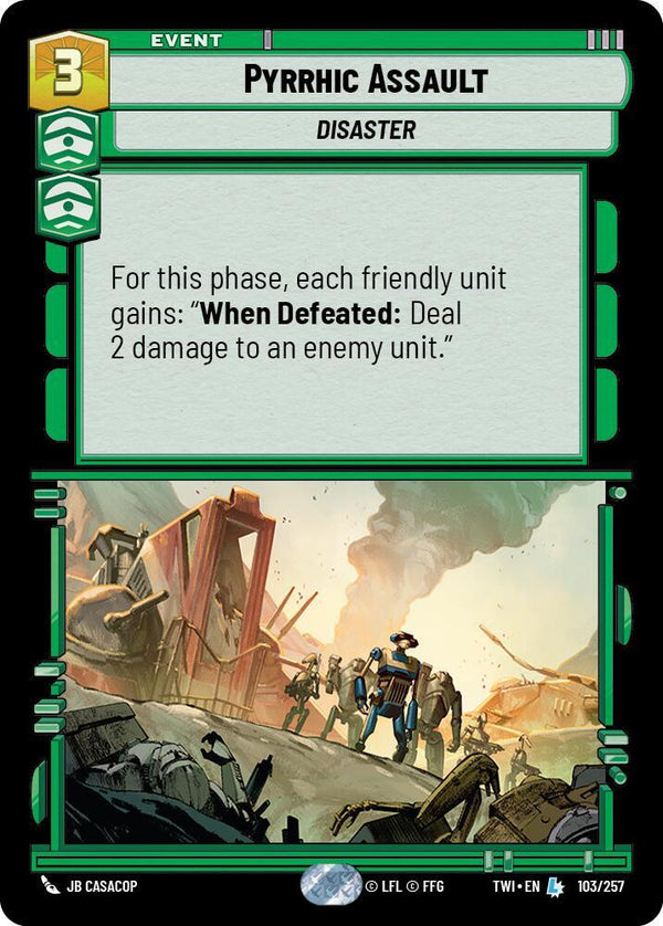 Pyrrhic Assault - Star Wars Unlimited