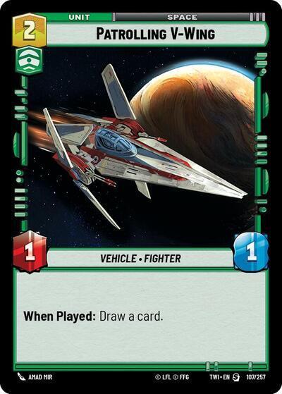 Patrolling V-Wing - Star Wars Unlimited