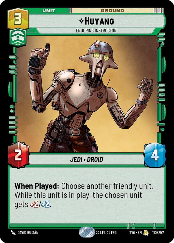 Huyang - Enduring Instructor - Star Wars Unlimited