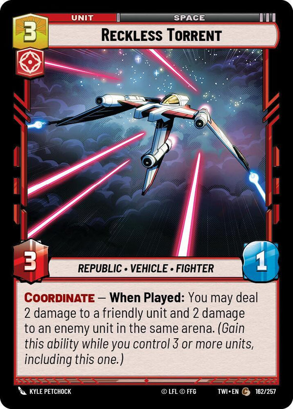 Reckless Torrent - Star Wars Unlimited