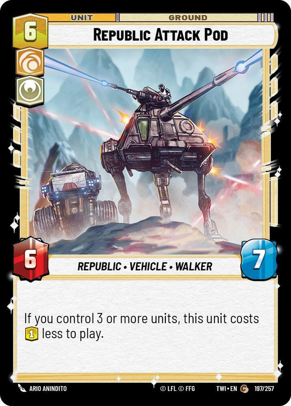 Republic Attack Pod - Star Wars Unlimited