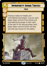 Impropriety Among Thieves - Star Wars Unlimited