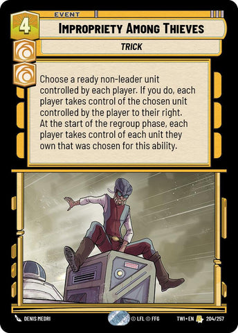 Impropriety Among Thieves (204/257) (204/257) [Twilight of the Republic]