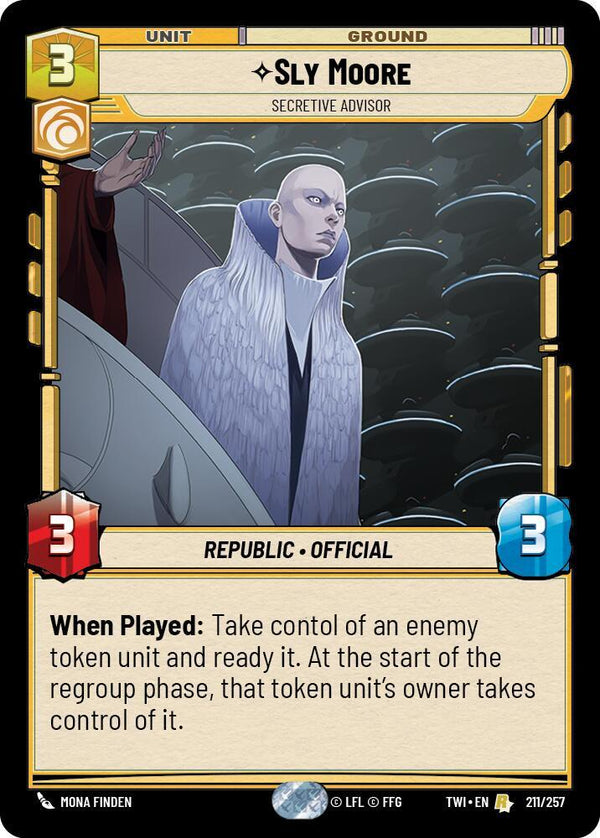 Sly Moore - Secretive Advisor - Star Wars Unlimited