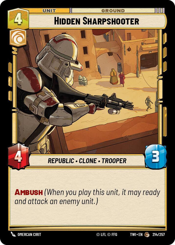 Hidden Sharpshooter - Star Wars Unlimited