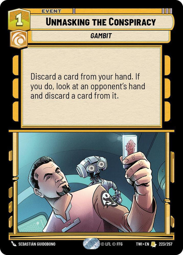 Unmasking the Conspiracy - Star Wars Unlimited