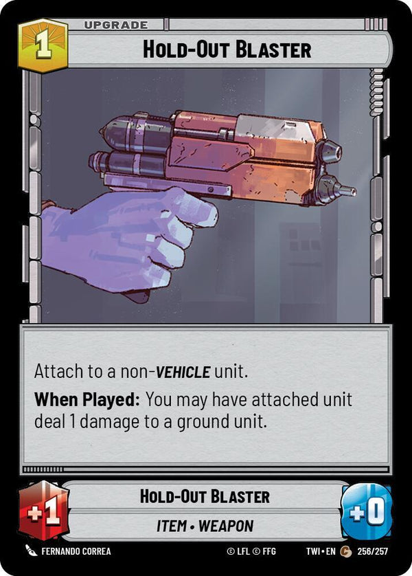 Hold-Out Blaster - Star Wars Unlimited