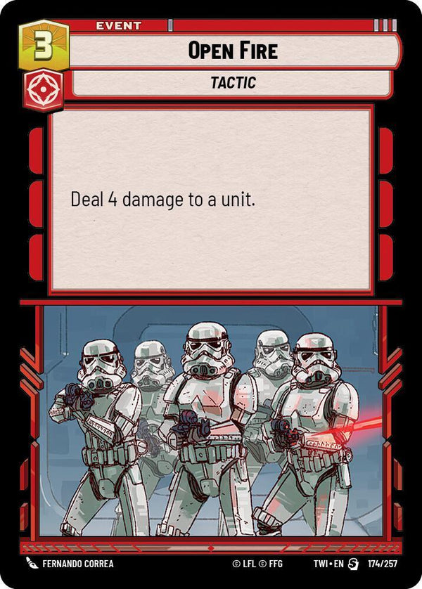 Open Fire - Star Wars Unlimited