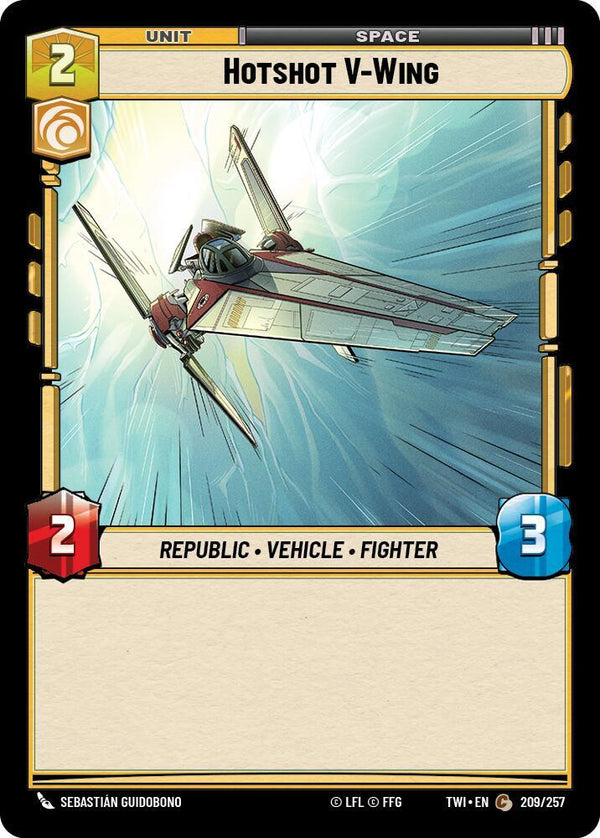 Hotshot V-Wing - Star Wars Unlimited