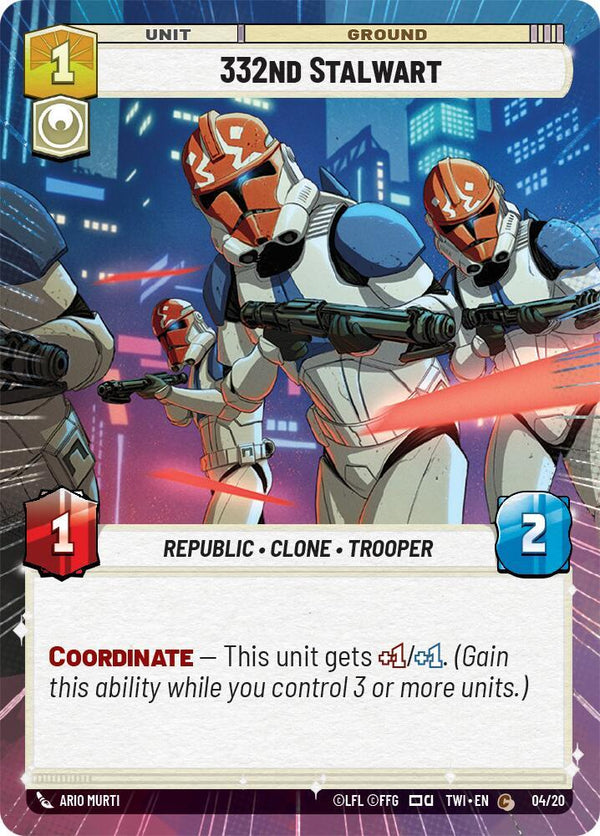 332nd Stalwart (Hyperspace) - Star Wars Unlimited