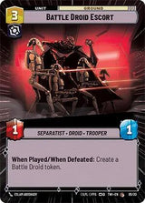 Battle Droid Escort (Hyperspace) - Star Wars Unlimited