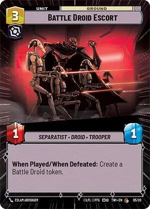 Battle Droid Escort (Hyperspace)