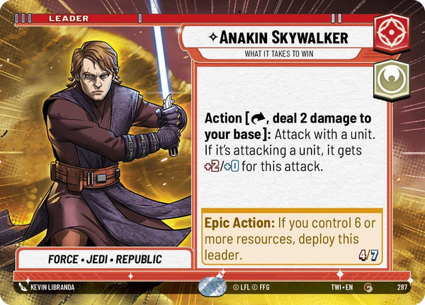 Anakin Skywalker - What it Takes to Win (Hyperspace) - Star Wars Unlimited