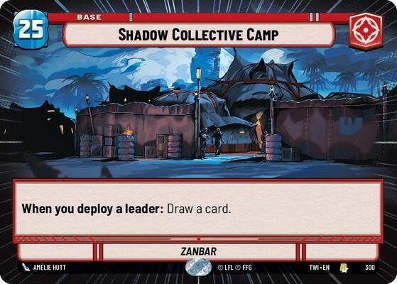Shadow Collective Camp (Hyperspace) - Star Wars Unlimited