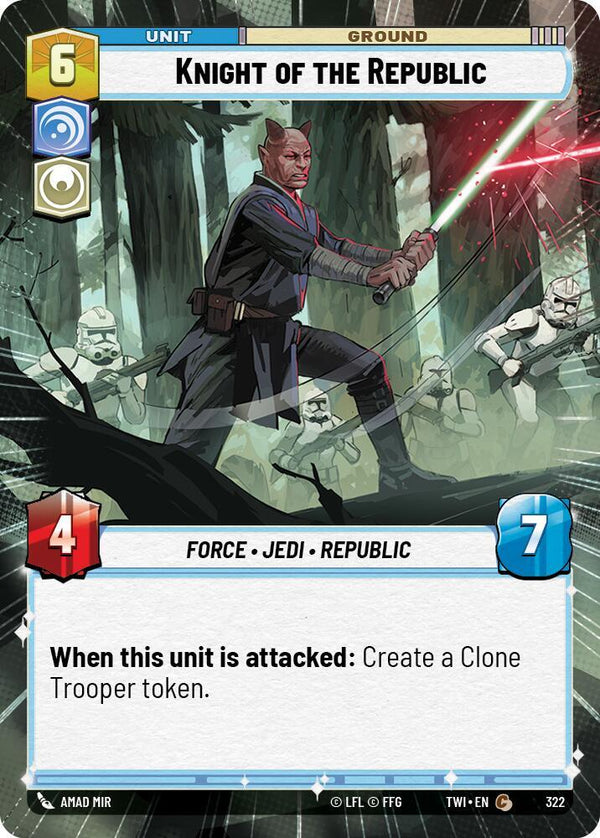 Knight of the Republic (Hyperspace) - Star Wars Unlimited