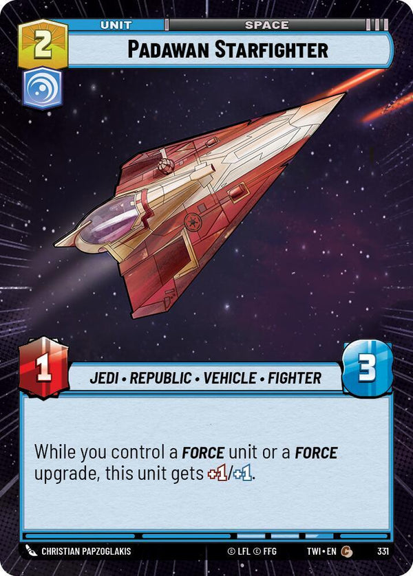 Padawan Starfighter (Hyperspace) - Star Wars Unlimited