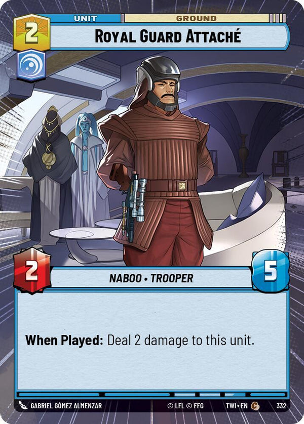 Royal Guard Attache (Hyperspace) - Star Wars Unlimited