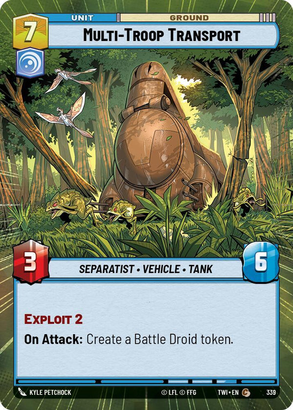 Multi-Troop Transport (Hyperspace) - Star Wars Unlimited