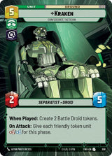 Kraken - Confederate Tactician (Hyperspace) - Star Wars Unlimited