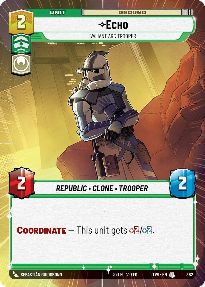 Echo - Valiant ARC Trooper (Hyperspace)