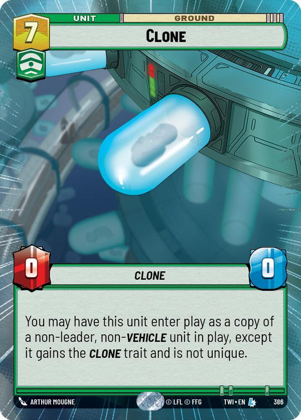 Clone (Hyperspace) - Star Wars Unlimited