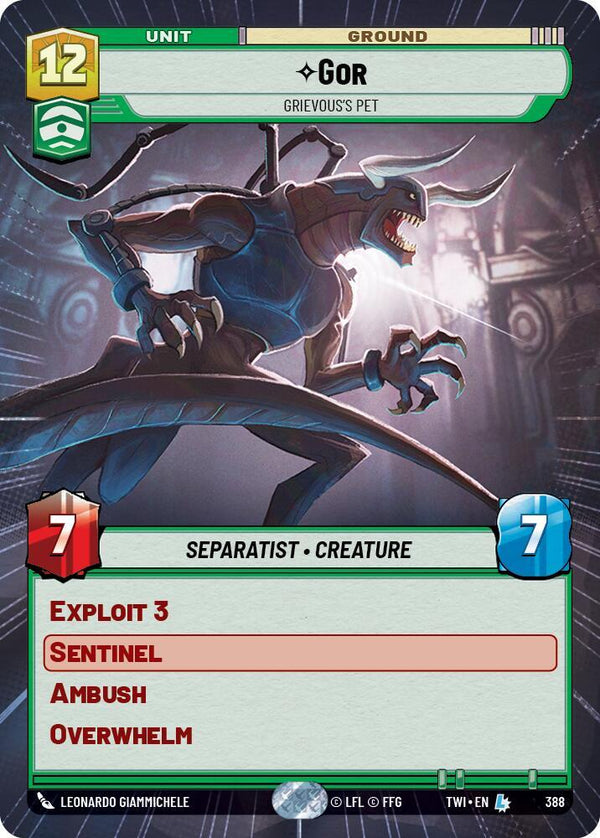 Gor - Grievous's Pet (Hyperspace) - Star Wars Unlimited
