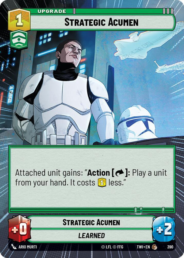 Strategic Acumen (Hyperspace) - Star Wars Unlimited