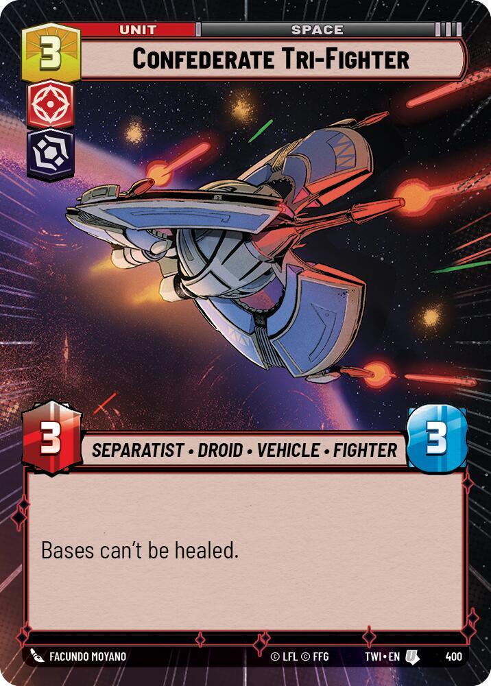 Confederate Tri-Fighter (Hyperspace)