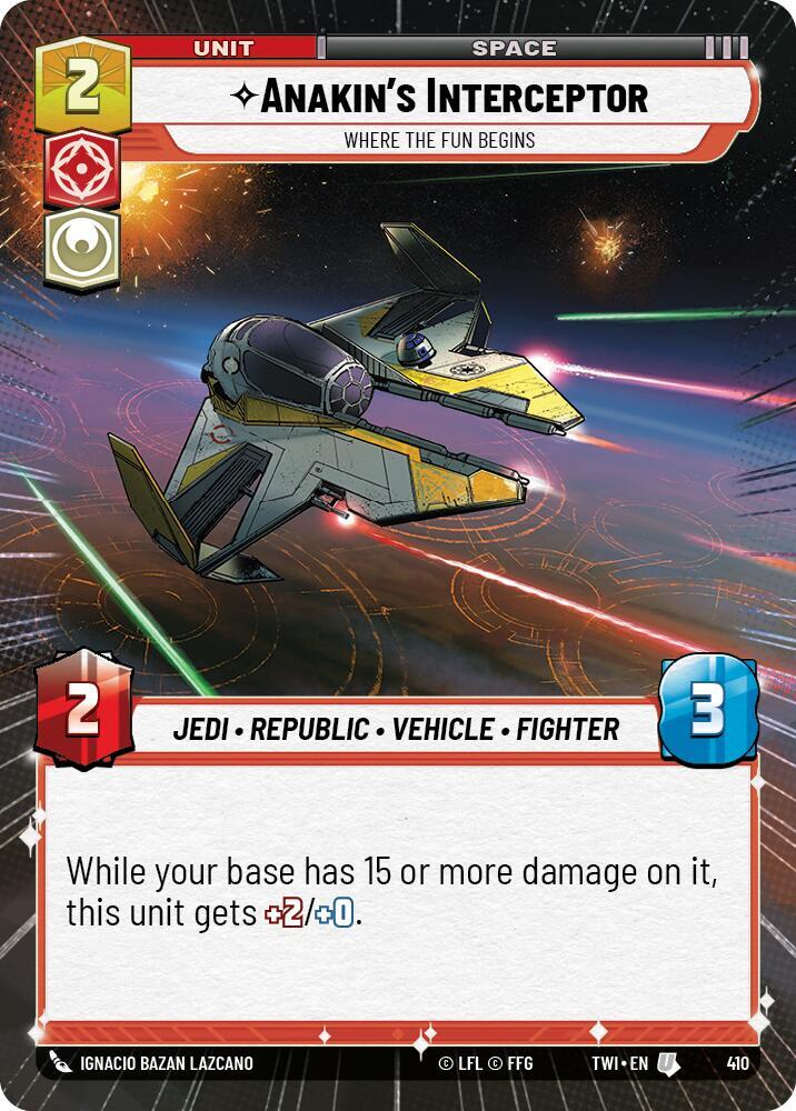 Anakin's Interceptor - Where the Fun Begins (Hyperspace)