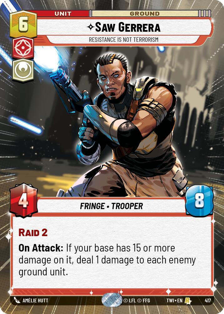 Saw Gerrera - Resistance is Not Terrorism (Hyperspace)