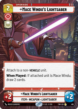 Mace Windu's Lightsaber (Hyperspace) - Star Wars Unlimited