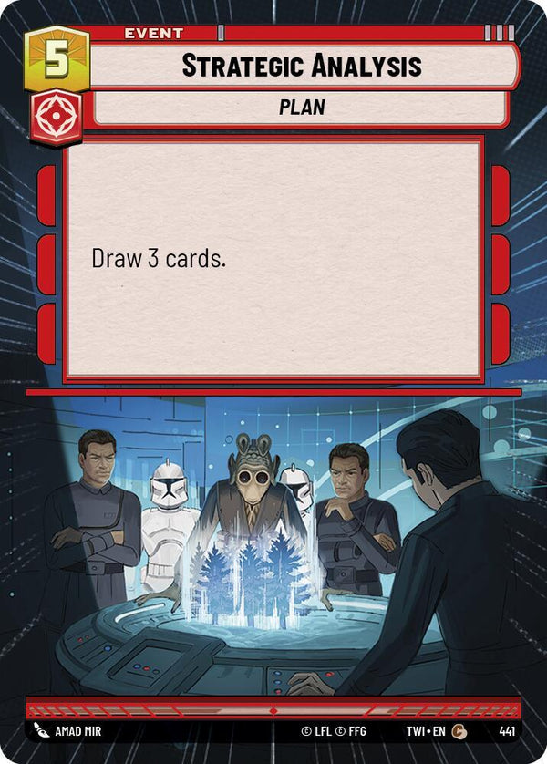 Strategic Analysis (Hyperspace) - Star Wars Unlimited