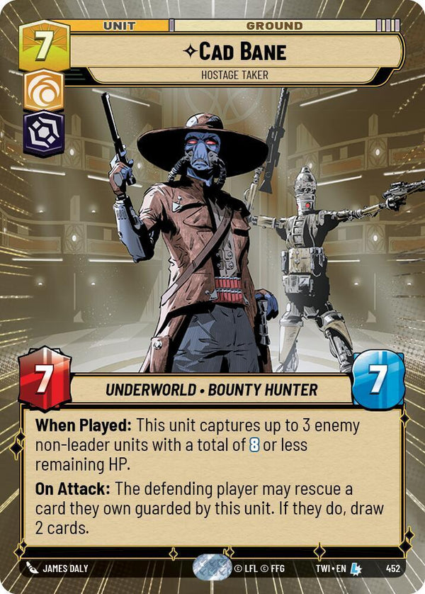Cad Bane - Hostage Taker (Hyperspace) - Star Wars Unlimited