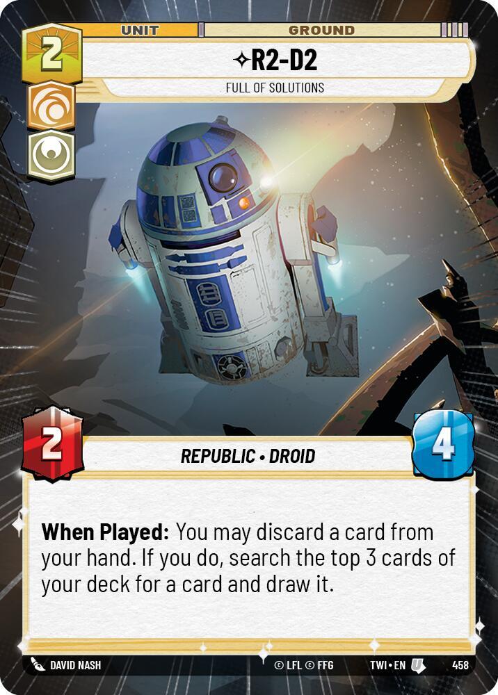 R2-D2 - Full of Solutions (Hyperspace)