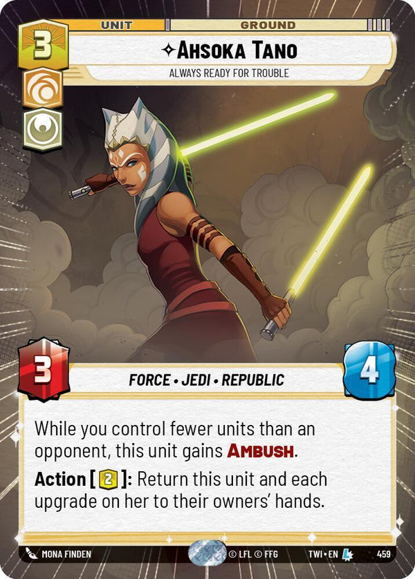 Ahsoka Tano - Always Ready For Trouble (Hyperspace) - Star Wars Unlimited