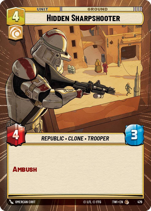 Hidden Sharpshooter (Hyperspace) - Star Wars Unlimited