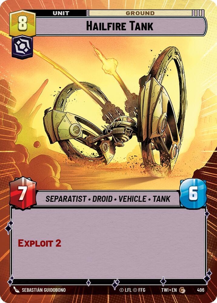Hailfire Tank (Hyperspace)