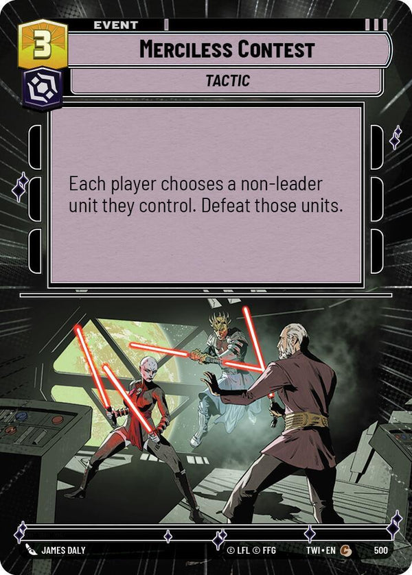 Merciless Contest (Hyperspace) - Star Wars Unlimited