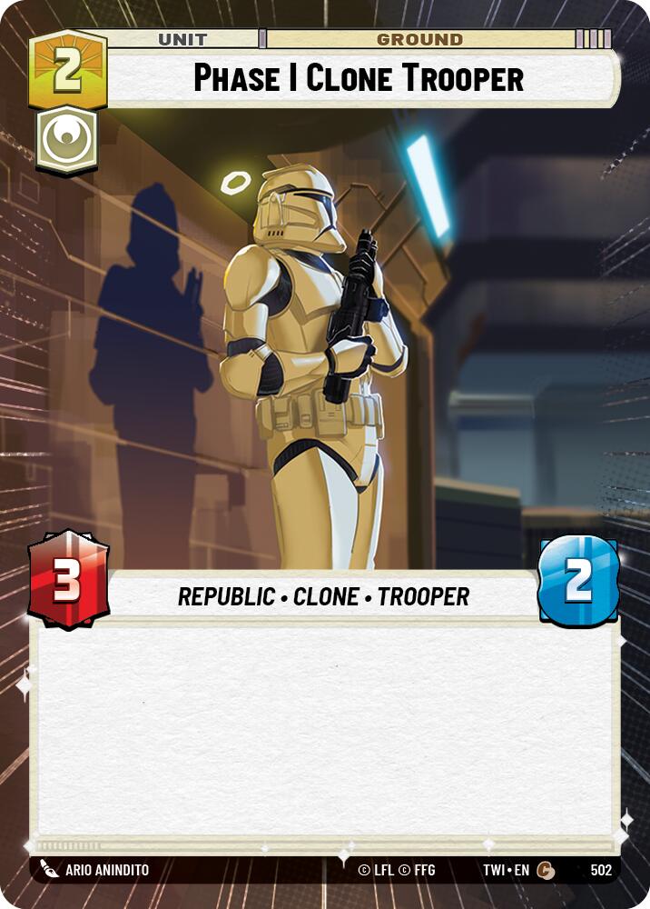 Phase I Clone Trooper (502) (Hyperspace) (502) [Twilight of the Republic]