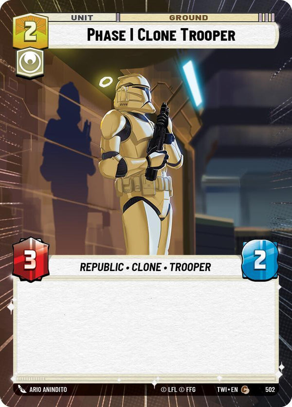 Phase I Clone Trooper (Hyperspace) - Star Wars Unlimited