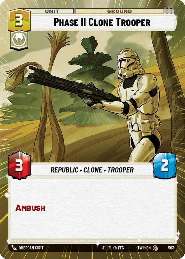 Phase II Clone Trooper (Hyperspace) - Star Wars Unlimited