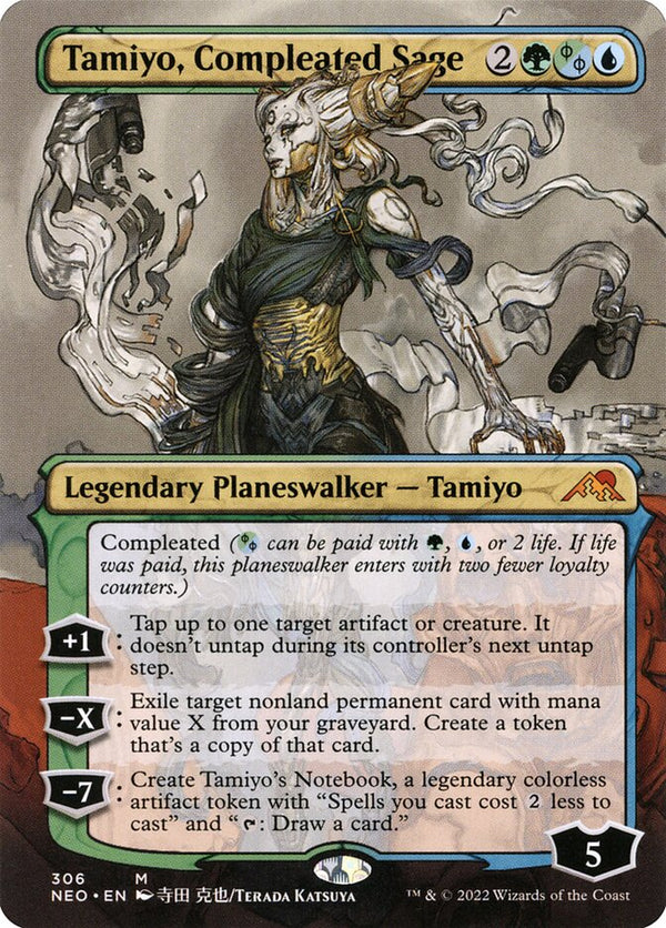 Tamiyo, Compleated Sage (Borderless) - Magic: The Gathering