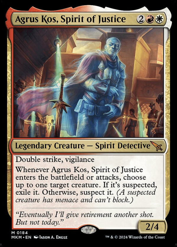Agrus Kos, Spirit of Justice - Magic: The Gathering