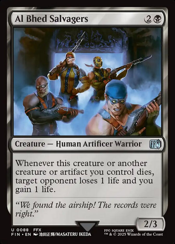 Al Bhed Salvagers - Magic: The Gathering