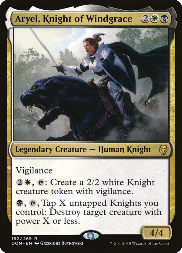 Aryel, Knight of Windgrace - Magic: The Gathering