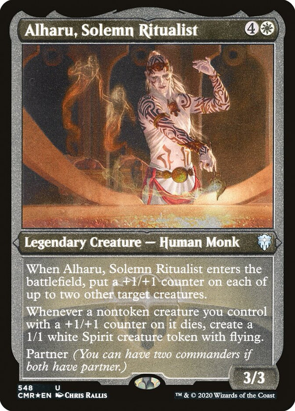 Alharu, Solemn Ritualist (Foil Etched) - Magic: The Gathering