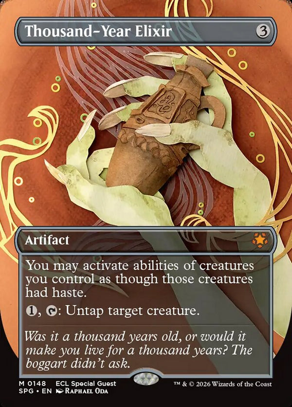 Thousand-Year Elixir (Borderless) - Magic: The Gathering