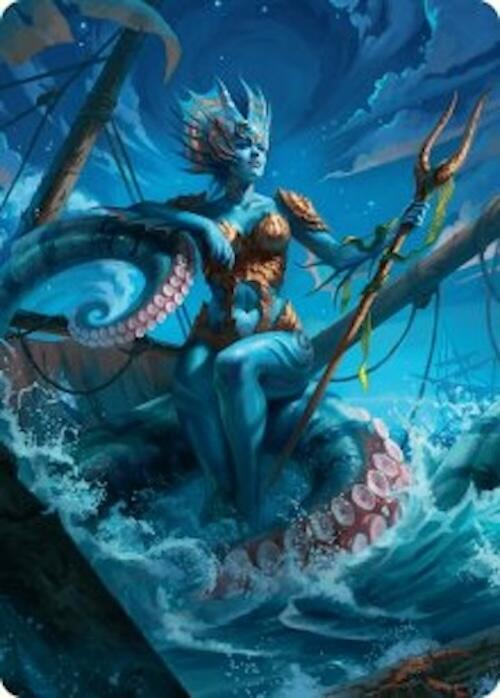 Kiora, the Rising Tide Art Card (30/54)