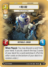 R2-D2 - Full of Solutions - Star Wars Unlimited