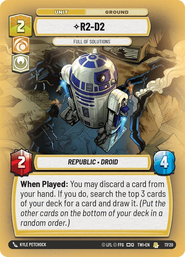 R2-D2 - Full of Solutions - Star Wars Unlimited